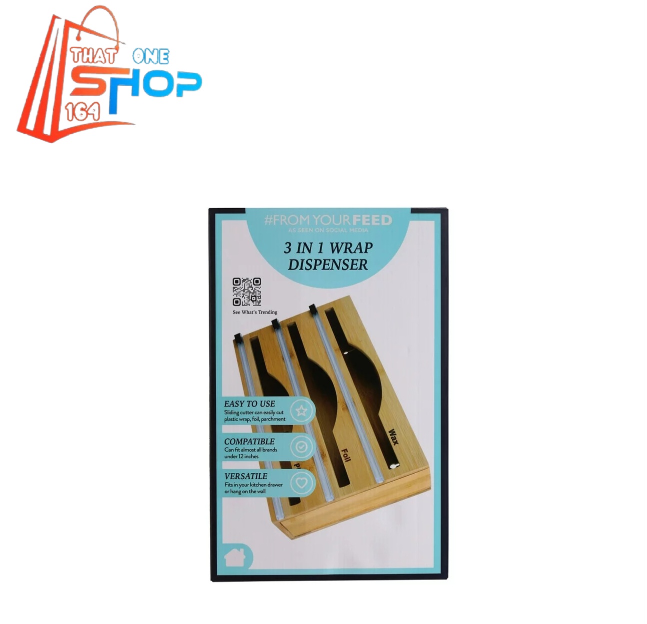 3 in 1 wrap dispener